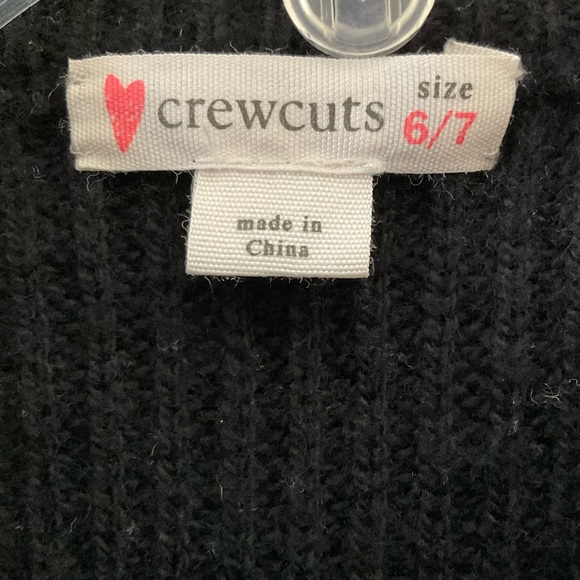 J.Crew Girls Leapard Faux Fur Sweater Vest with front zipper - Picture 6 of 8